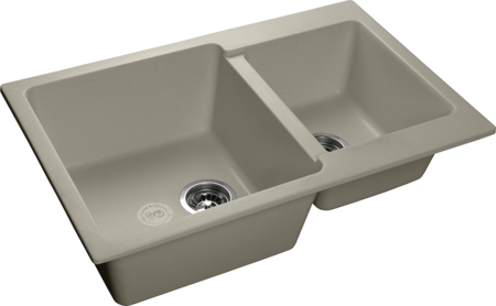 Кухонная мойка GranFest Practik 780K, P-780K топаз